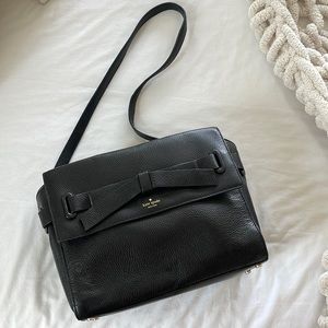 Black Leather Kate Spade Purse